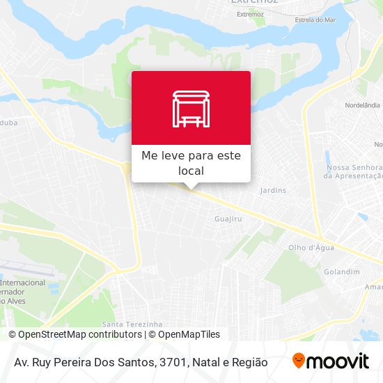 Av. Ruy Pereira Dos Santos, 3701 mapa