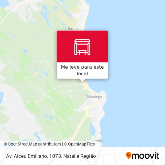 Av. Alceu Emiliano, 1073 mapa