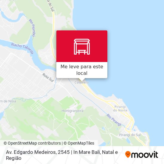 Av. Edgardo Medeiros, 2545 | In Mare Bali mapa