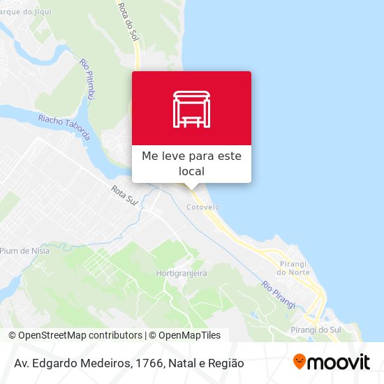 Av. Edgardo Medeiros, 1766 mapa