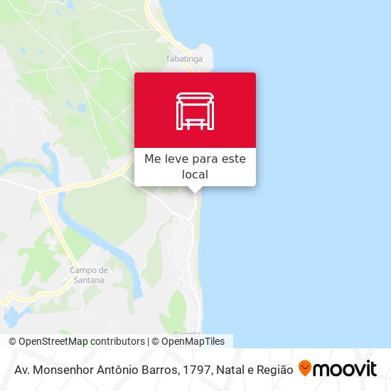 Av. Monsenhor Antônio Barros, 1797 mapa