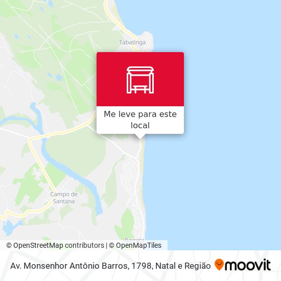 Av. Monsenhor Antônio Barros, 1798 mapa