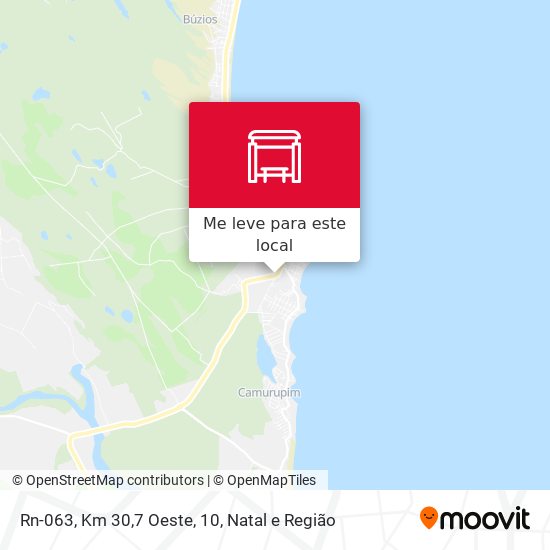 Rn-063, Km 30,7 Oeste, 10 mapa