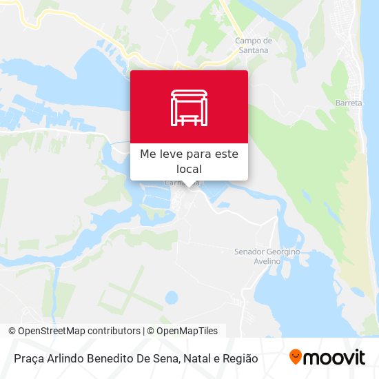 Praça Arlindo Benedito De Sena mapa