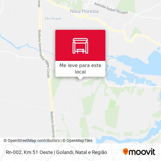 Rn-002, Km 51 Oeste | Golandi mapa