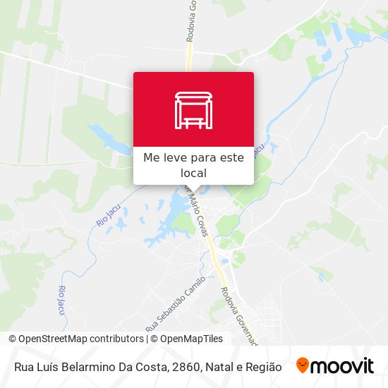 Rua Luís Belarmino Da Costa, 2860 mapa