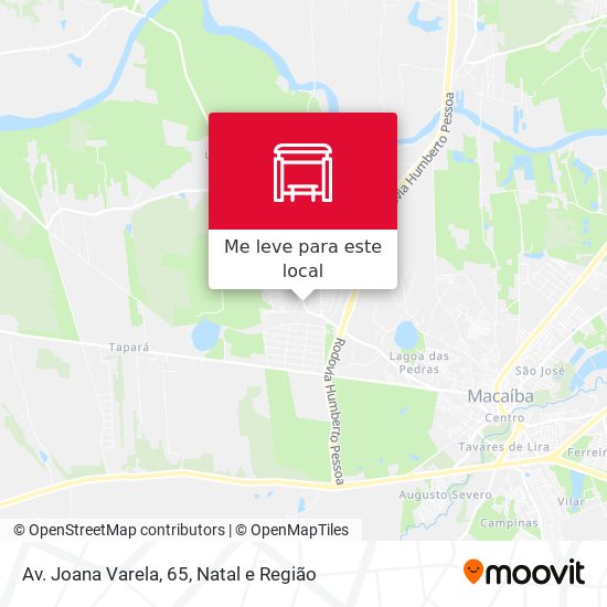 Av. Joana Varela, 65 mapa