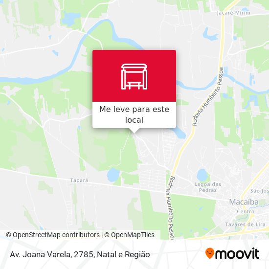 Av. Joana Varela, 2785 mapa
