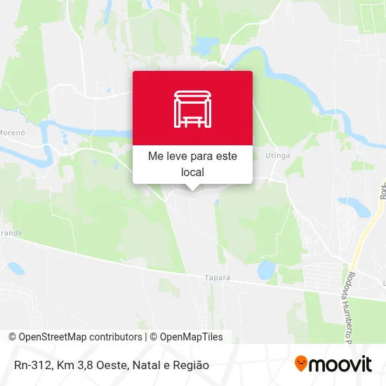 Rn-312, Km 3,8 Oeste mapa