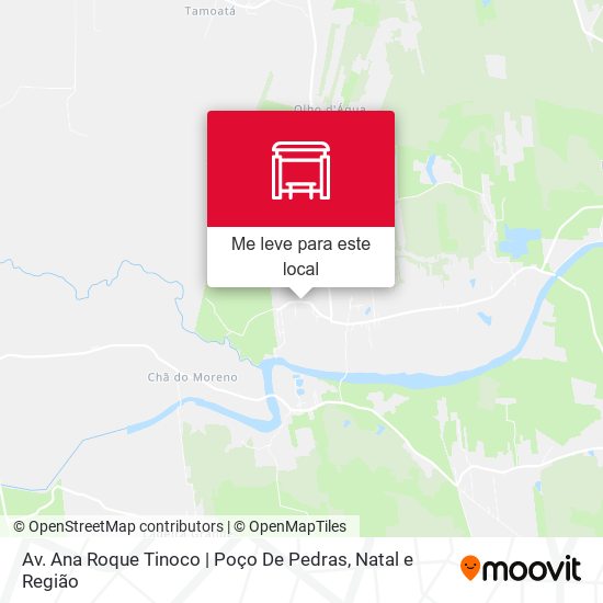 Av. Ana Roque Tinoco | Poço De Pedras mapa