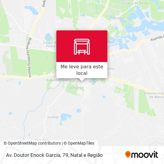 Av. Doutor Enock Garcia, 79 mapa