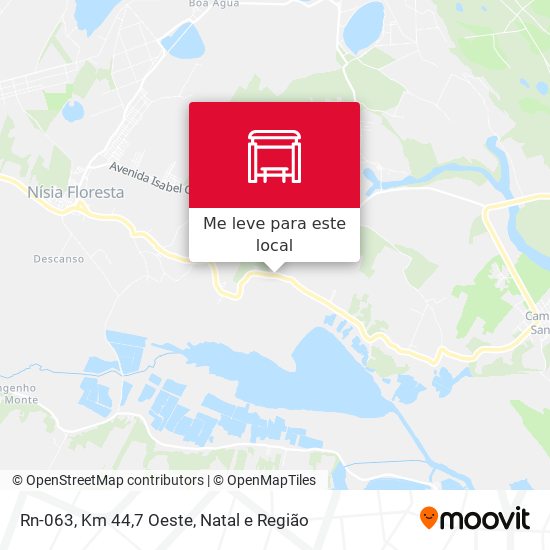 Rn-063, Km 44,7 Oeste mapa