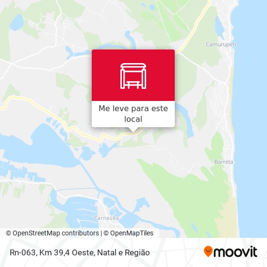 Rn-063, Km 39,4 Oeste mapa