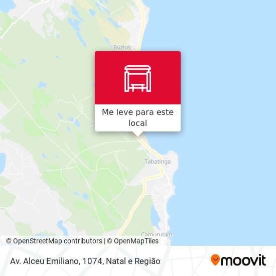 Av. Alceu Emiliano, 1074 mapa