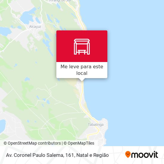 Av. Coronel Paulo Salema, 161 mapa
