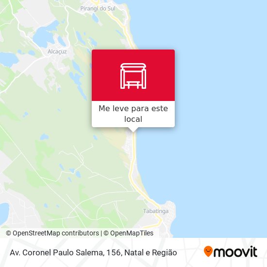 Av. Coronel Paulo Salema, 156 mapa