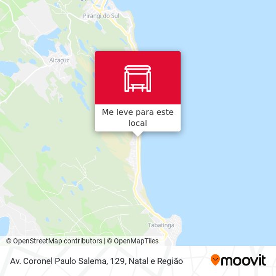 Av. Coronel Paulo Salema, 129 mapa