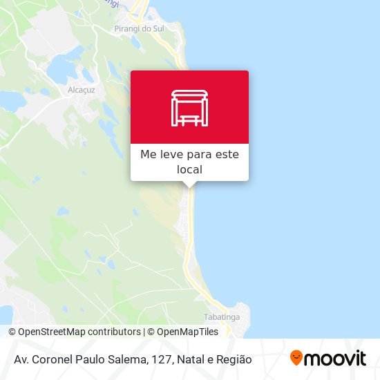 Av. Coronel Paulo Salema, 127 mapa