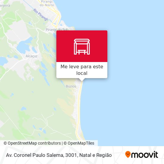 Av. Coronel Paulo Salema, 3001 mapa