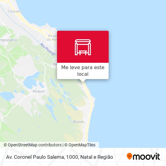 Av. Coronel Paulo Salema, 1000 mapa