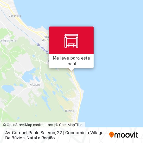 Av. Coronel Paulo Salema, 22 | Condomínio Village De Búzios mapa