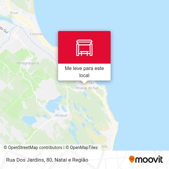 Rua Dos Jardins, 80 mapa