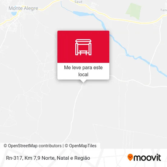 Rn-317, Km 7,9 Norte mapa