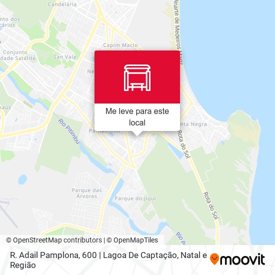 R. Adail Pamplona, 600 | Lagoa De Captação mapa