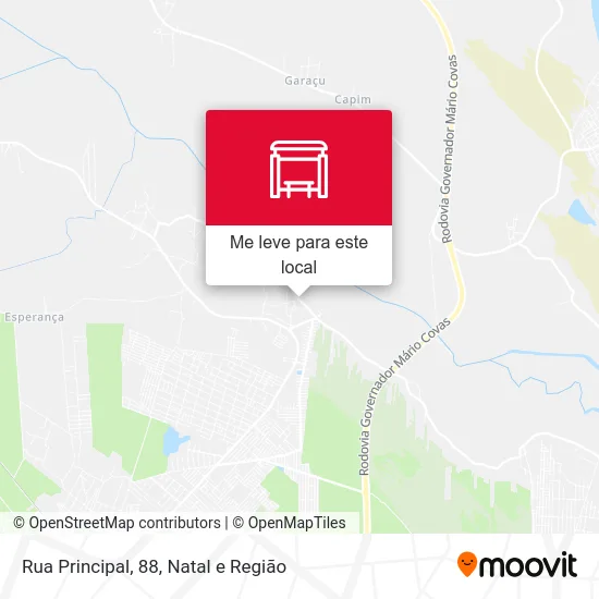 Rua Principal, 88 mapa