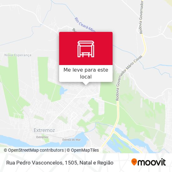 Rua Pedro Vasconcelos, 1505 mapa