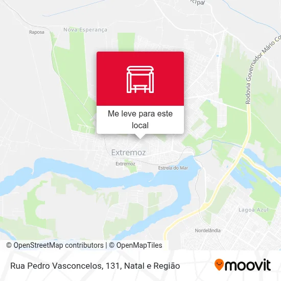 Rua Pedro Vasconcelos, 131 mapa