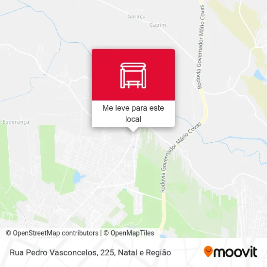 Rua Pedro Vasconcelos, 225 mapa