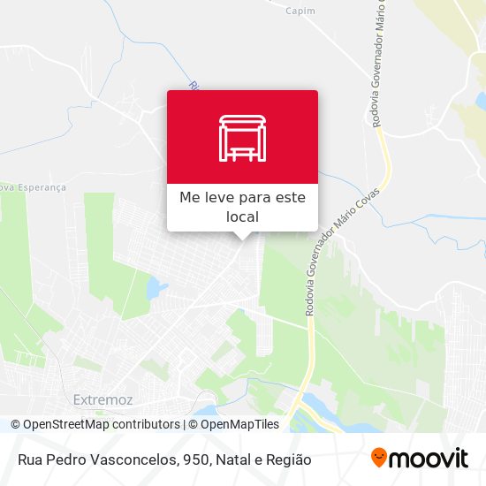 Rua Pedro Vasconcelos, 950 mapa