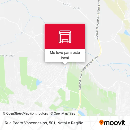 Rua Pedro Vasconcelos, 501 mapa