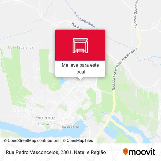 Rua Pedro Vasconcelos, 2301 mapa