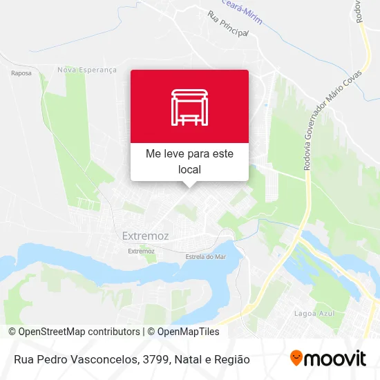 Rua Pedro Vasconcelos, 3799 mapa