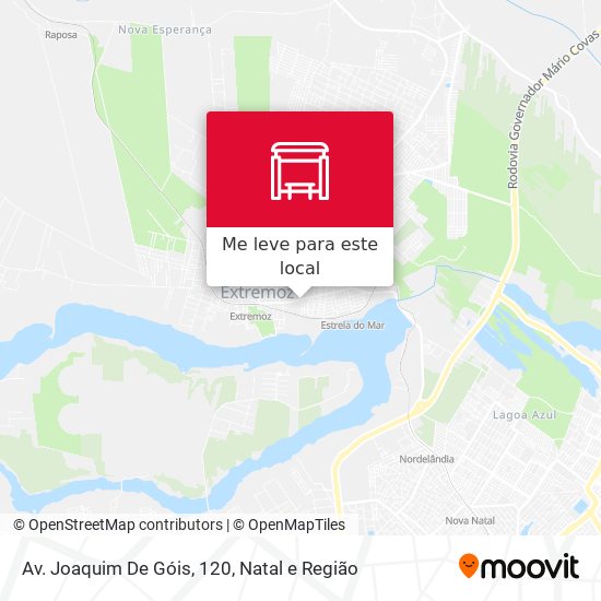 Av. Joaquim De Góis, 120 mapa