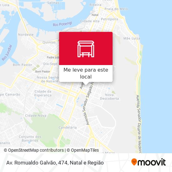Av. Romualdo Galvão, 474 mapa