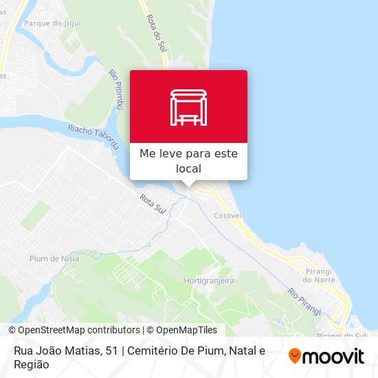Rua João Matias, 51 | Cemitério De Pium mapa