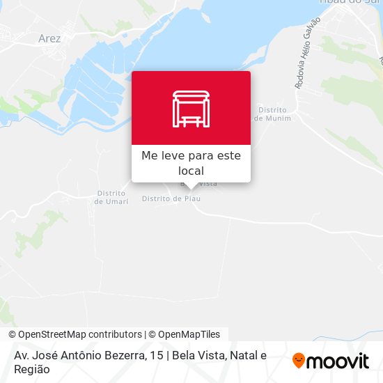 Av. José Antônio Bezerra, 15 | Bela Vista mapa