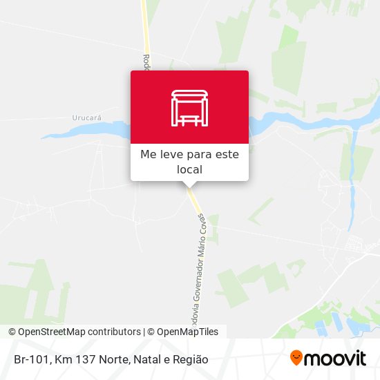 Br-101, Km 137 Norte mapa