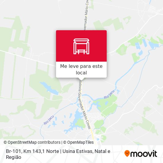 Br-101, Km 143,1 Norte | Usina Estivas mapa