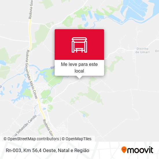 Rn-003, Km 56,4 Oeste mapa