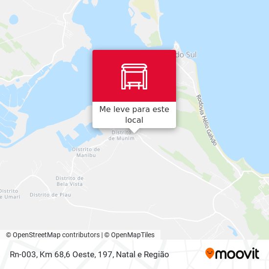 Rn-003, Km 68,6 Oeste, 197 mapa
