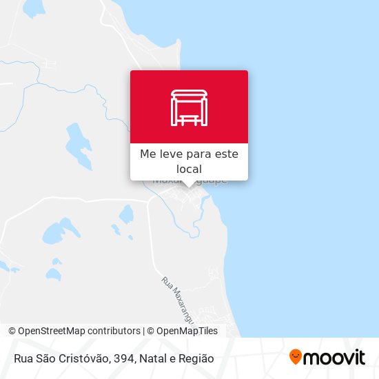 Rua São Cristóvão, 394 mapa
