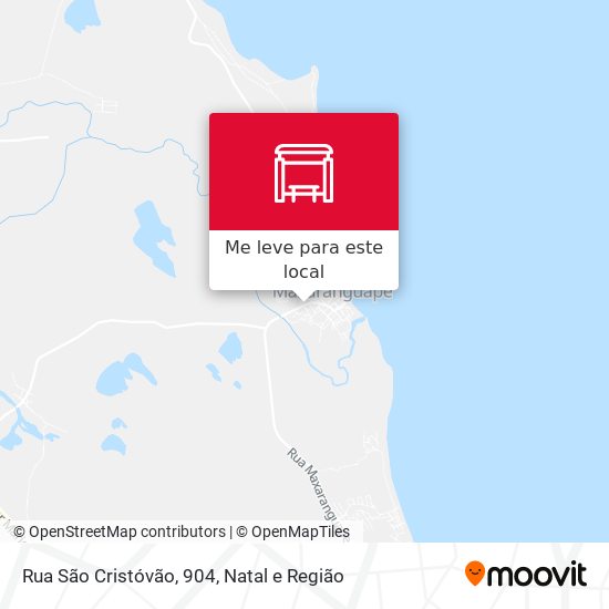 Rua São Cristóvão, 904 mapa