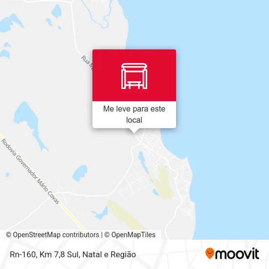 Rn-160, Km 7,8 Sul mapa