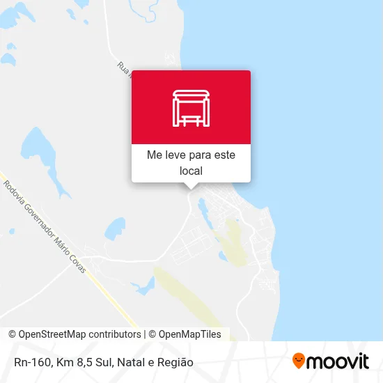 Rn-160, Km 8,5 Sul mapa