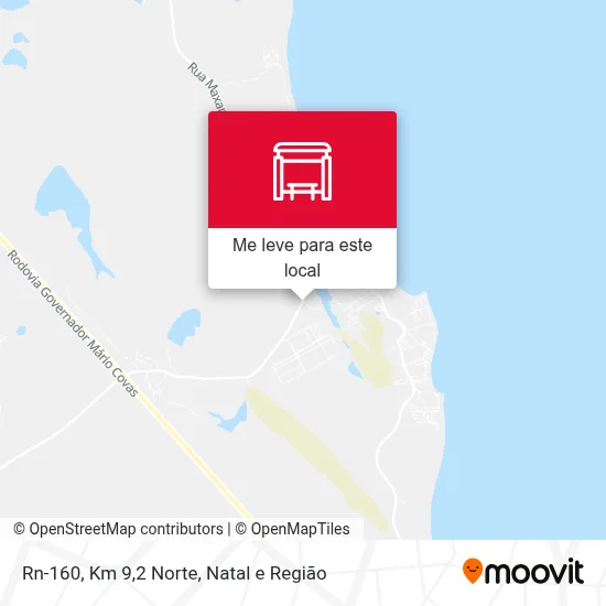 Rn-160, Km 9,2 Norte mapa
