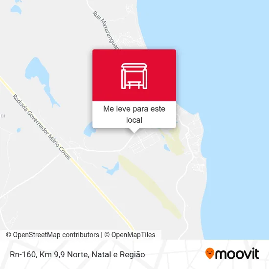 Rn-160, Km 9,9 Norte mapa